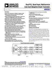 AD9559 datasheet pdf Analog Devices