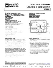 AD9601 datasheet pdf Analog Devices