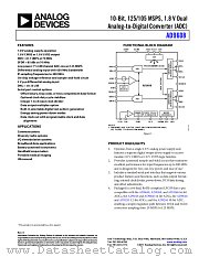 AD9608 datasheet pdf Analog Devices