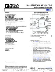 AD9648 datasheet pdf Analog Devices