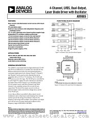 AD9665 datasheet pdf Analog Devices