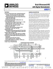 AD9674 datasheet pdf Analog Devices