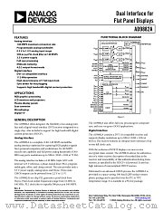 AD9882A datasheet pdf Analog Devices
