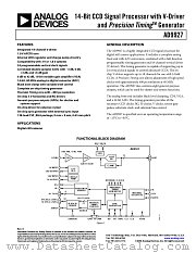 AD9927 datasheet pdf Analog Devices