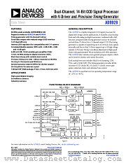 AD9928 datasheet pdf Analog Devices