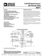 AD9971 datasheet pdf Analog Devices