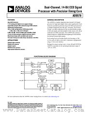AD9978 datasheet pdf Analog Devices