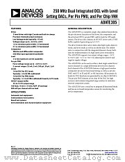 ADATE305 datasheet pdf Analog Devices