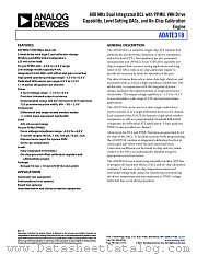 ADATE318 datasheet pdf Analog Devices