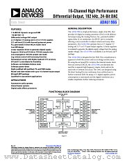 ADAU1966 datasheet pdf Analog Devices