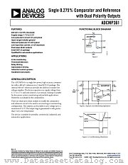 ADCMP361 datasheet pdf Analog Devices