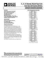 ADD8504 datasheet pdf Analog Devices