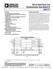 ADE8157 datasheet pdf Analog Devices