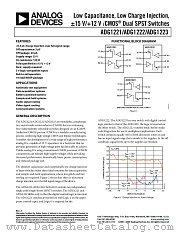 ADG1221 datasheet pdf Analog Devices