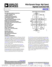 ADL5202 datasheet pdf Analog Devices