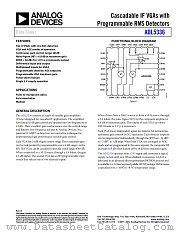 ADL5336 datasheet pdf Analog Devices
