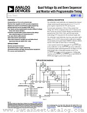 ADM1186 datasheet pdf Analog Devices