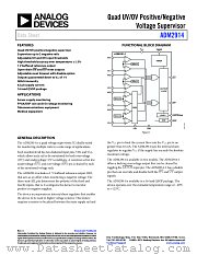 ADM2914 datasheet pdf Analog Devices