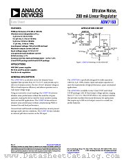 ADM7160 datasheet pdf Analog Devices
