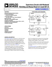ADM8324 datasheet pdf Analog Devices