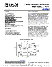 ADN2530 datasheet pdf Analog Devices