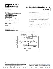 ADN2806 datasheet pdf Analog Devices