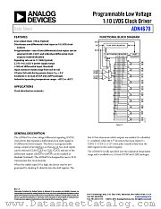 ADN4670 datasheet pdf Analog Devices