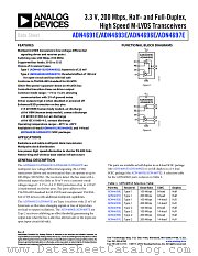 ADN4697E datasheet pdf Analog Devices