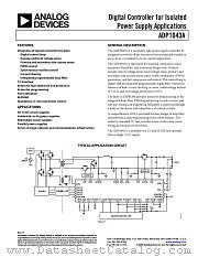 ADP1043A datasheet pdf Analog Devices
