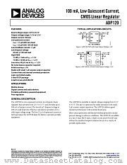 ADP120 datasheet pdf Analog Devices
