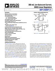 ADP171 datasheet pdf Analog Devices