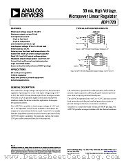 ADP1720 datasheet pdf Analog Devices