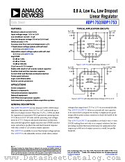 ADP1753 datasheet pdf Analog Devices