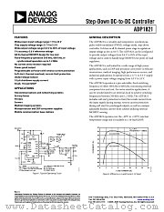 ADP1821 datasheet pdf Analog Devices