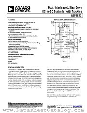 ADP1823 datasheet pdf Analog Devices
