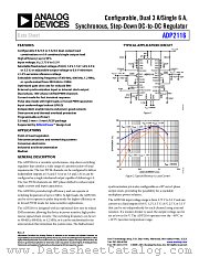 ADP2116 datasheet pdf Analog Devices