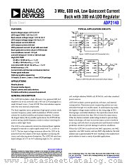 ADP2140 datasheet pdf Analog Devices
