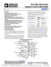 ADP5037 datasheet pdf Analog Devices
