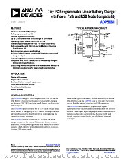 ADP5061 datasheet pdf Analog Devices