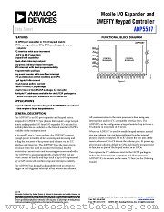 ADP5587 datasheet pdf Analog Devices