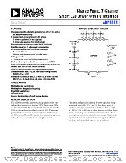 ADP8861 datasheet pdf Analog Devices