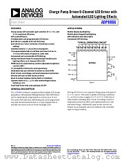 ADP8866 datasheet pdf Analog Devices
