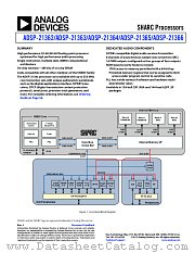 ADSP-21362 datasheet pdf Analog Devices