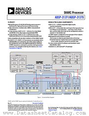 ADSP-21375 datasheet pdf Analog Devices