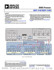 ADSP-21469 datasheet pdf Analog Devices