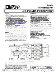 ADSP-BF504 datasheet pdf Analog Devices