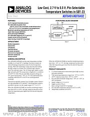 ADT6401 datasheet pdf Analog Devices