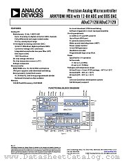 ADUC7129 datasheet pdf Analog Devices