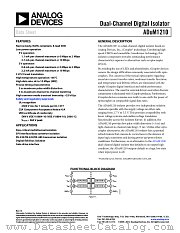 ADUM1210 datasheet pdf Analog Devices
