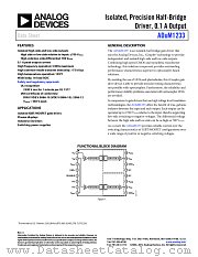 ADUM1233 datasheet pdf Analog Devices